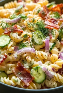 Dill Pickle Turkey Bacon Pasta Salad That Will Wow Your Taste Buds