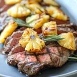 Pineapple Rosemary Flank Steak