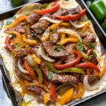 Sheet Pan Steak Fajitas